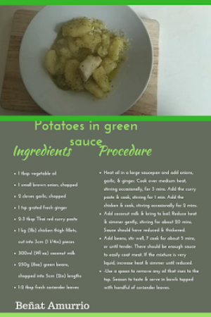 10. Potatoes in green sauce