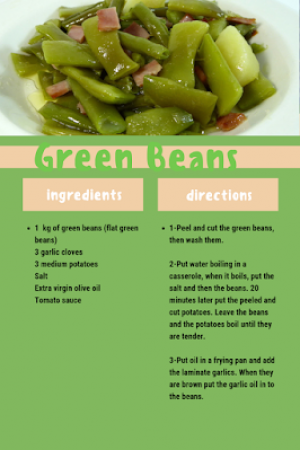 20.Green beans